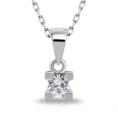 “0.15 Carat Diamond Solitaire Necklace” (2)