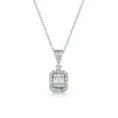 “0.30 Carat Baguette Diamond Necklace”