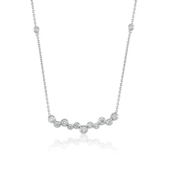 0.47 Carat Designer Diamond Necklace