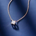 0.50 Carat Solitaire Diamond Necklace (2)