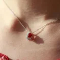 0.55 Carat Pear-Cut Ruby Diamond Necklace (3)
