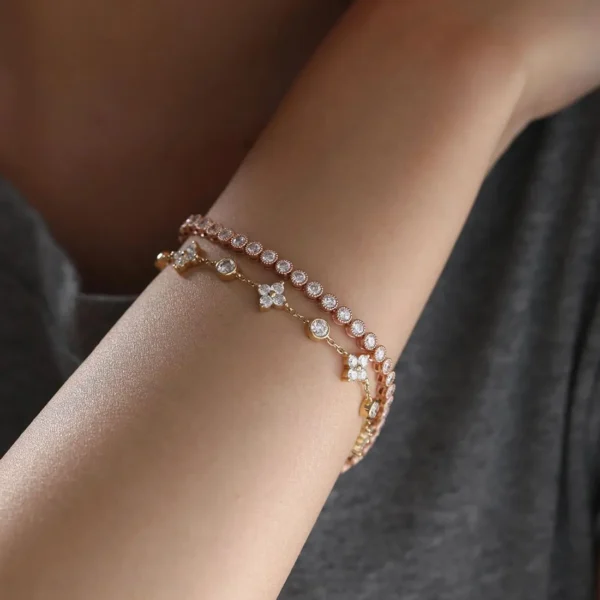 2.40 Carat Designer Diamond Bracelet