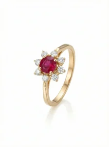 Ruby Diamond Ring