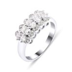 1.10 Carats E Color VS1 Grace Oval Lab Grown Diamond Ring