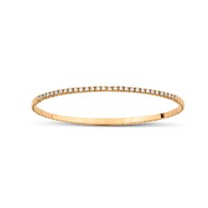 Grace Rose Gold Bangle Bracelet
