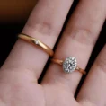 0.40 Carat GIA-Certified Diamond Vintage Solitaire Ring