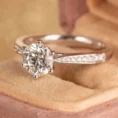 0.85 Carat Diamond Six-Prong Solitaire Ring (3)
