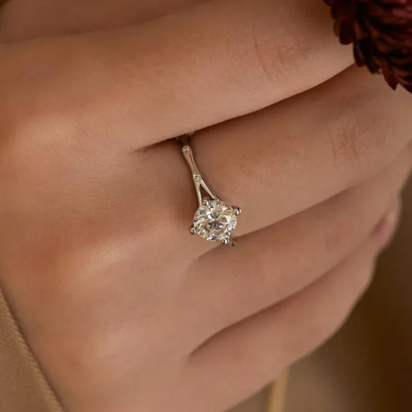 1 Carat Diamond Designer Solitaire Ring (2)