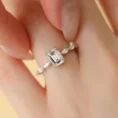 1 Carat Emerald-Cut Diamond Solitaire Ring (1)