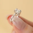 1 Carat Emerald-Cut Diamond Solitaire Ring (3)