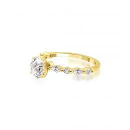 1.05 Carat HRD-Certified Oval Diamond Solitaire Ring
