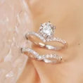 1.10 Carat F Color Designer Diamond Solitaire Ring (3)