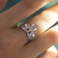 1.50 Carat Pear Cut Diamond Solitaire Ring (2)