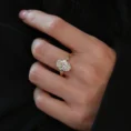 2.00 Carat Oval Cut Vintage Diamond Ring