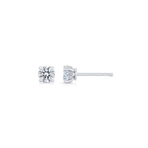 3.00 Ct E Color VS1 Lab Grown Diamond Solitaire Earrings