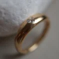 Bespoke Heart-Shaped Yellow Gold Ring (3)
