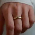 Bespoke Heart-Shaped Yellow Gold Ring (5)