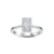 0.35 Carat Baguette Diamond Solitaire Ring (2)