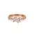 0.38 Carat Quattro Baguette Diamond Rose Gold Designer Ring (6)
