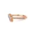 0.45 Carat Modern Design Baguette Diamond Rose Gold Ring (3)