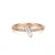 0.45 Carat Modern Design Baguette Diamond Rose Gold Ring (5)