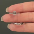 0.60 Carat Emerald-Cut Diamond Solitaire Ring