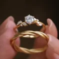 0.60 Carat F Color Diamond Solitaire Ring (2)