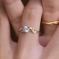 0.60 Carat F Color Diamond Solitaire Ring (4)