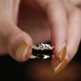 0.60 Carat F Color Diamond Solitaire Ring (6)