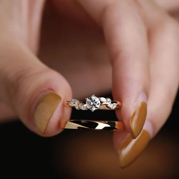 0.60 Carat F Color Diamond Solitaire Ring (6)