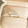 0.65 Carat Cushion-Cut Diamond Solitaire Ring