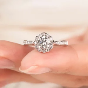 0.70 Carat Vintage Diamond Solitaire Ring