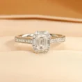 0.75 Carat Emerald-Cut Diamond Solitaire Ring
