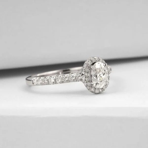 0.75 Carat Oval-Cut D VS2 Diamond Solitaire Ring (2)
