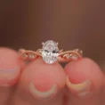 0.80 Carat Oval-Cut Vintage Diamond Solitaire Ring (5)