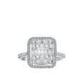 0.97 Carat Custom Design Baguette Diamond Ring