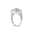 0.97 Carat Custom Design Baguette Diamond Ring