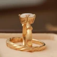 1 Carat Oval-Cut Vintage Diamond Solitaire Ring (3)
