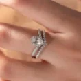 1 Carat Pear-Cut Diamond Solitaire Ring