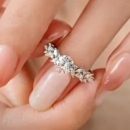 1.10 Carat Custom Design Vintage Diamond Solitaire Ring (6) 1.10 Carat Custom Design Vintage Diamond Solitaire Ring (6)