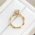 1.10 Carat Princess-Cut Square Diamond Solitaire Ring (2)