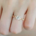 1.10 Carat Princess-Cut Square Diamond Solitaire Ring (4)