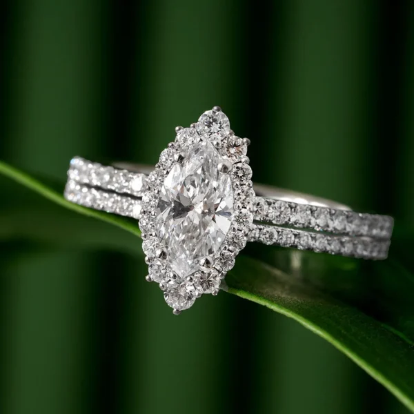 1.20 Carat Marquise Cut Diamond Yellow Gold Solitaire Ring (4)
