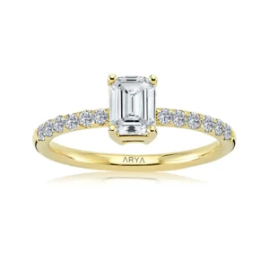 1.25 Carat Emerald-Cut Diamond Solitaire Ring