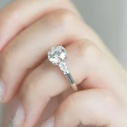 1.30 Carat F Color Diamond Solitaire Ring