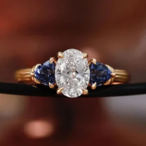 1.50 Carat Oval-Cut Diamond Solitaire Ring