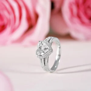 2.50 Carat Heart-Cut Diamond Solitaire Ring
