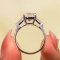 3.60 Carat Emerald-Cut Diamond Solitaire Ring (5)