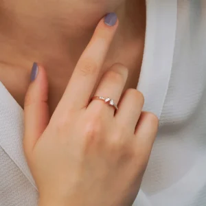 Custom Design Baguette Diamond Ring
