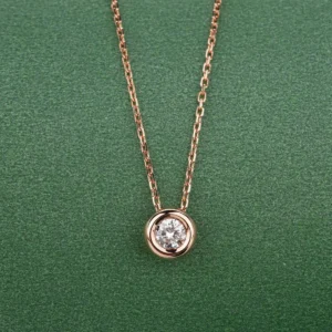 0.25 Carat Diamond Solitaire Necklace